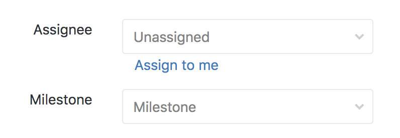 Assign to me link in GitLab